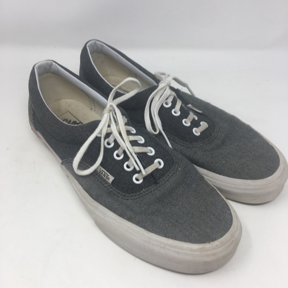 Vans Off The Wall Grey lace ups. Men’s 11. - Picture 1 of 6